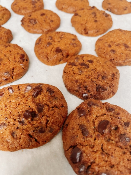 DIV AMERICAN COOKIES pure chocolade